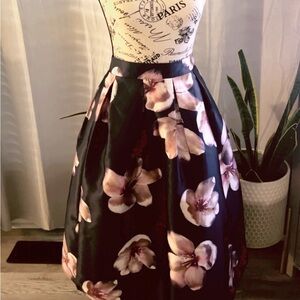 Chicwish Floral skirt.